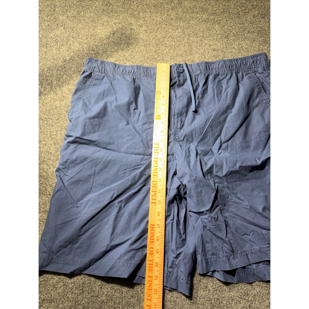 Columbia Shorts Mens 44W Blue Excellent Regular Fit Cotton Drawstring Outdoor - Picture 7 of 9